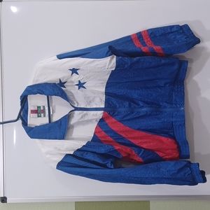 90's Vntg Medium Patriotic Lined windbreaker jacket by Active Exposure.